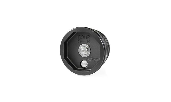 KYB Top cap assy STD AOS with KYB logo