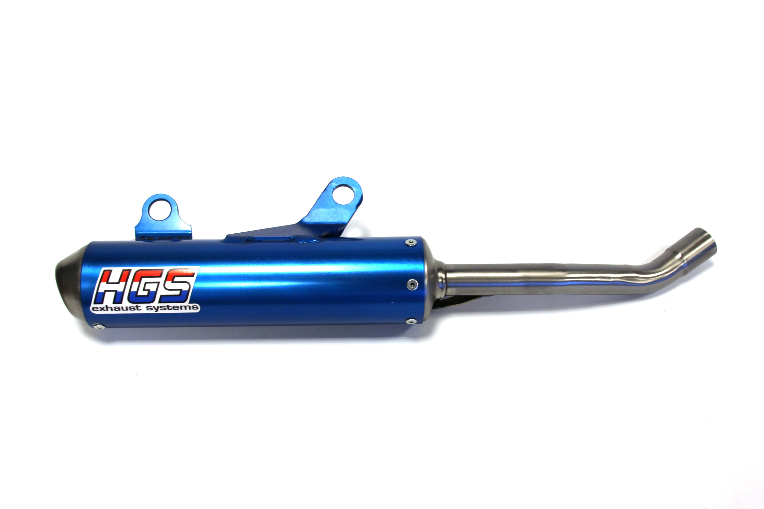 HGS Silencer 2T Blue Steel KTM SX65 TC65 MC65 24-..