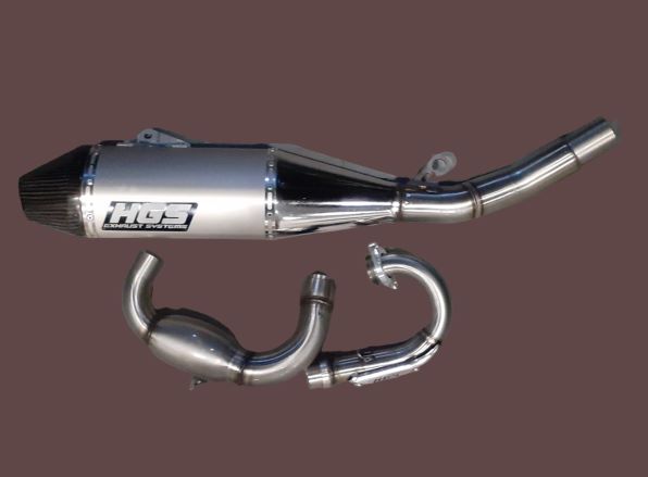 HGS Täysputkisto 4T Carbon Steel YZF250 19-.. XX250F 21-..