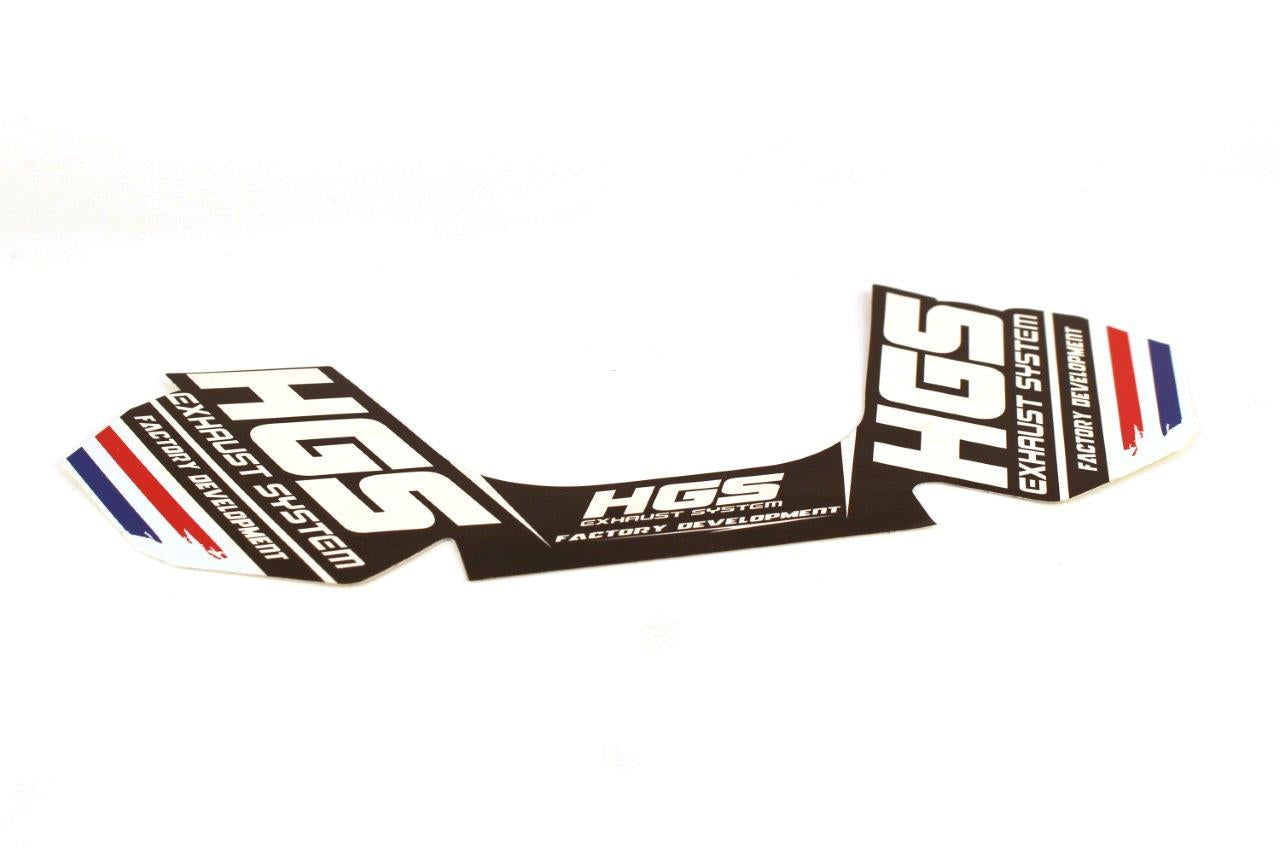 HGS 4T Äänenvaimentimen tarra