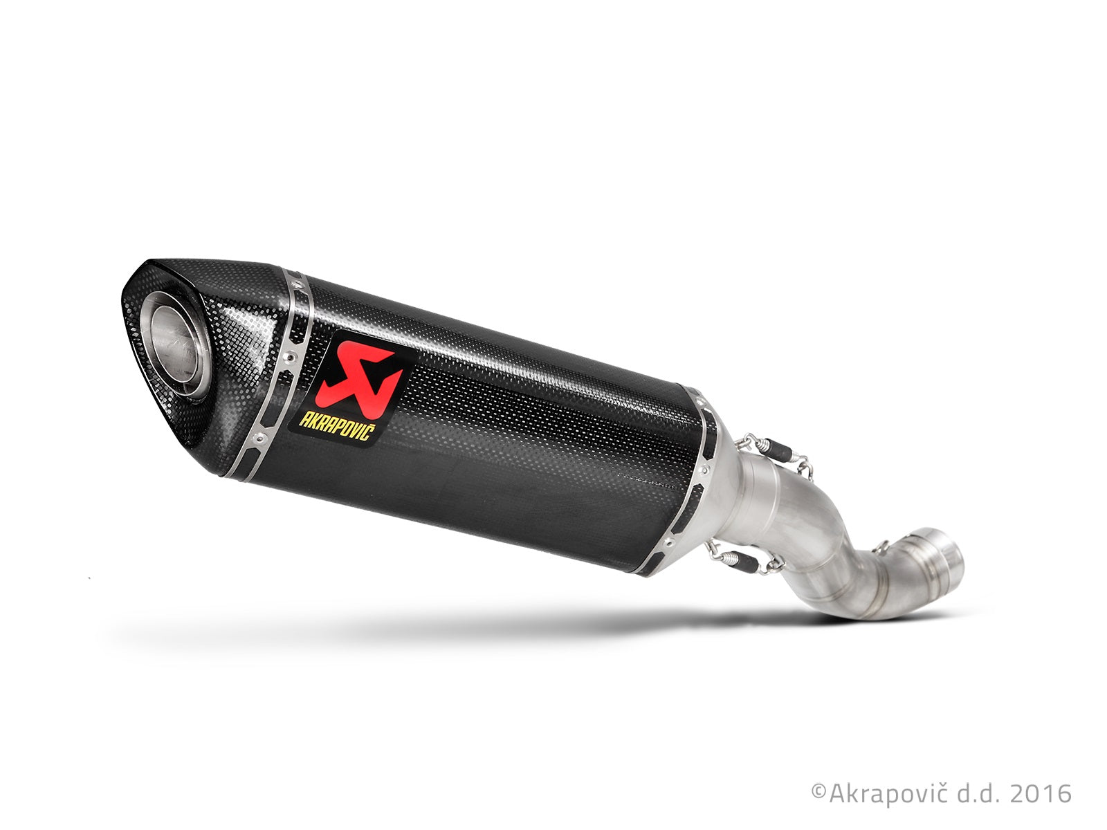 Akrapovic Slip-On Line (Carbon) RSV4 15-16,