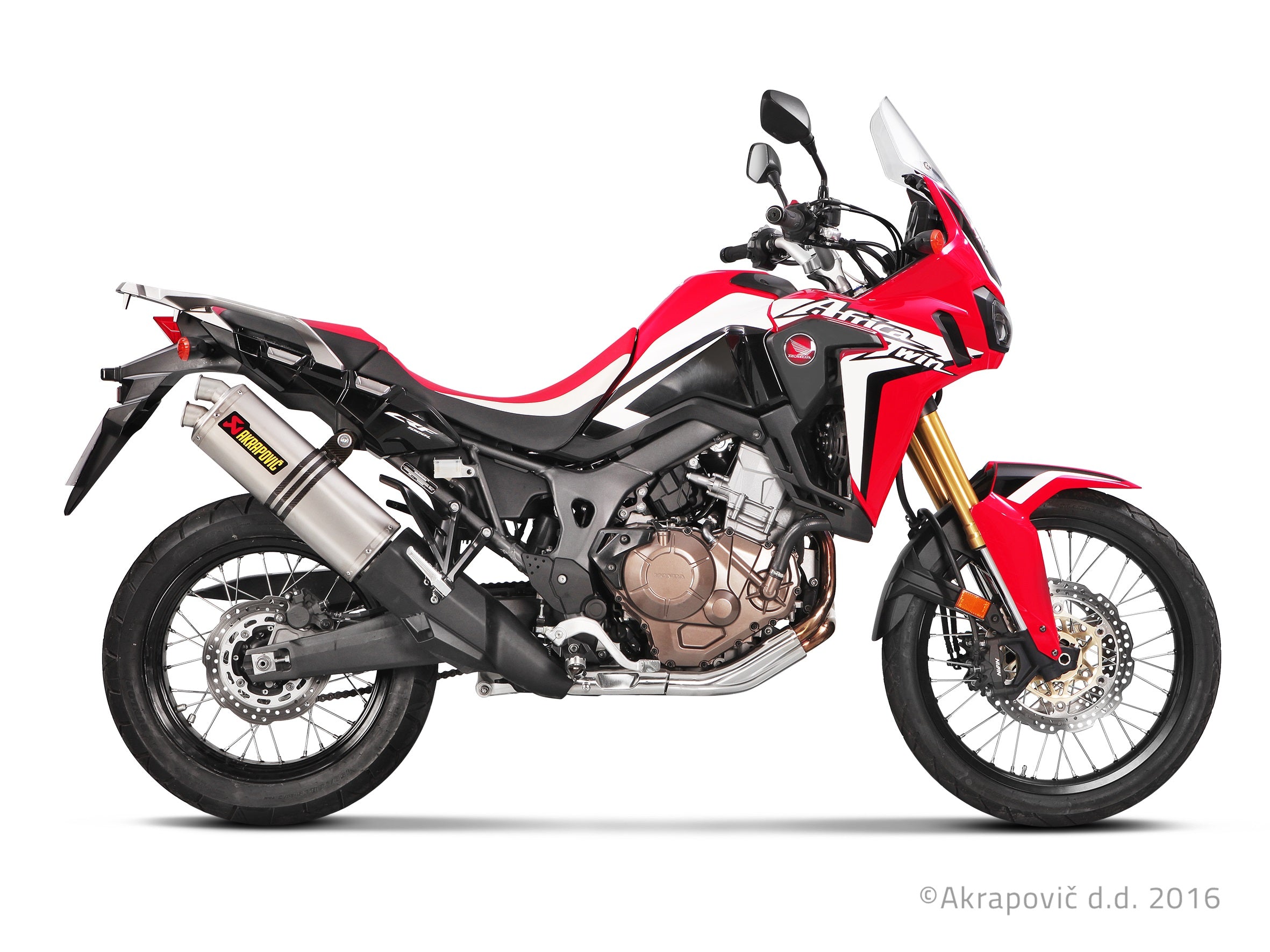 Akrapovic Slip-On Line (Titaani) CRF1000L AFRICA TWIN/Adventure 2016-19