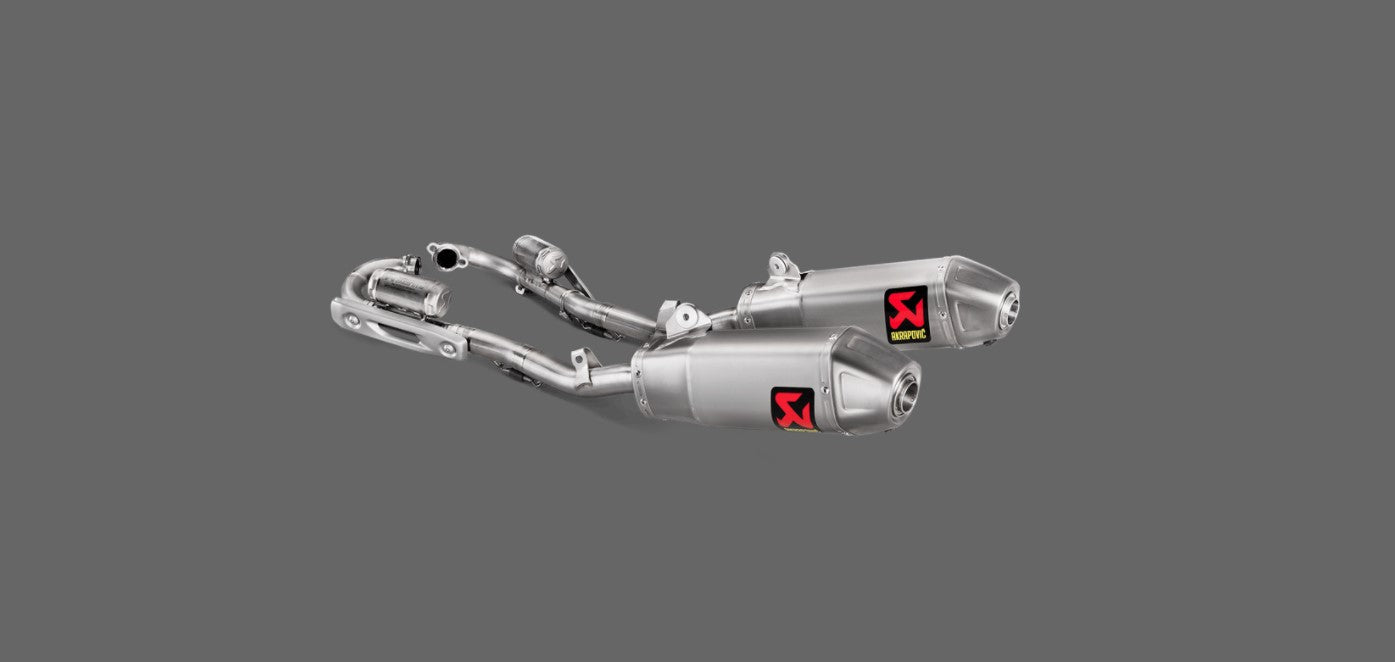 Akrapovic Evolution Line (Titaani) CRF 250 R / RX 2018- (Kaksinkertainen äänenv