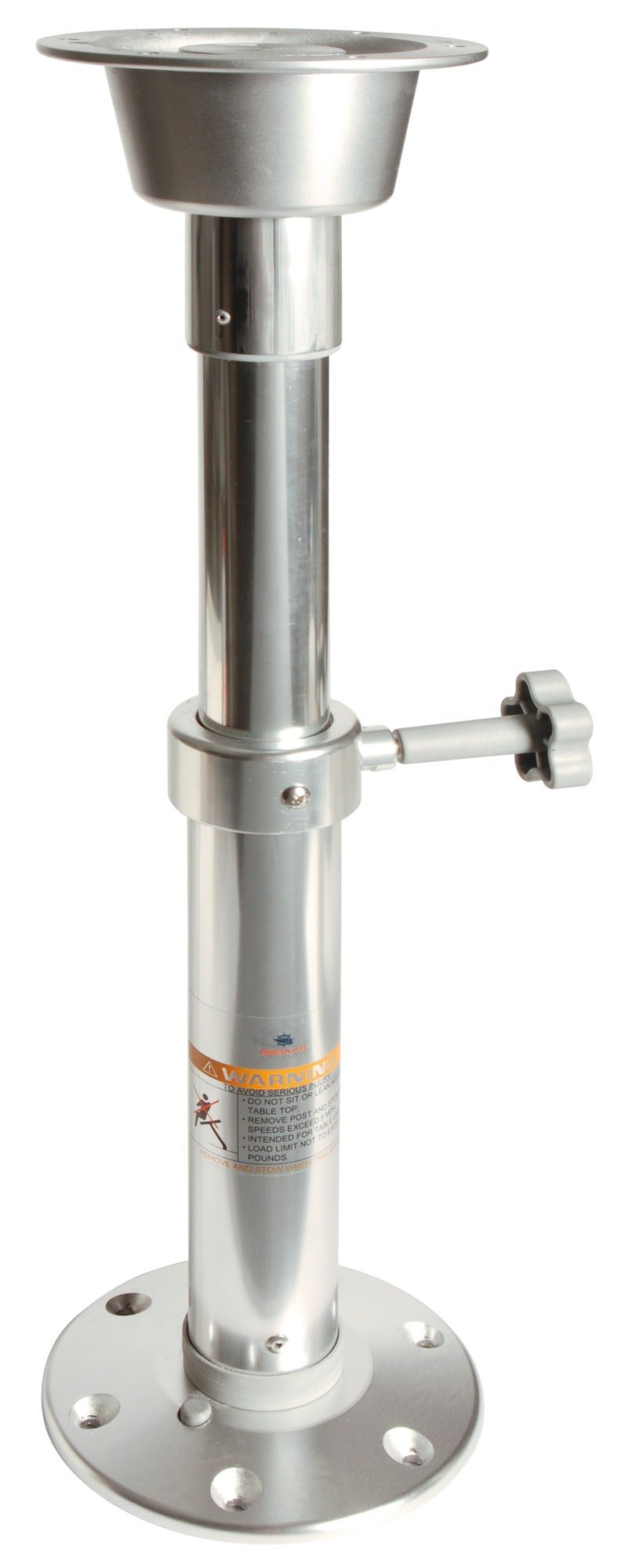 Osculati Pöytäjalka 50-70cm alumiini