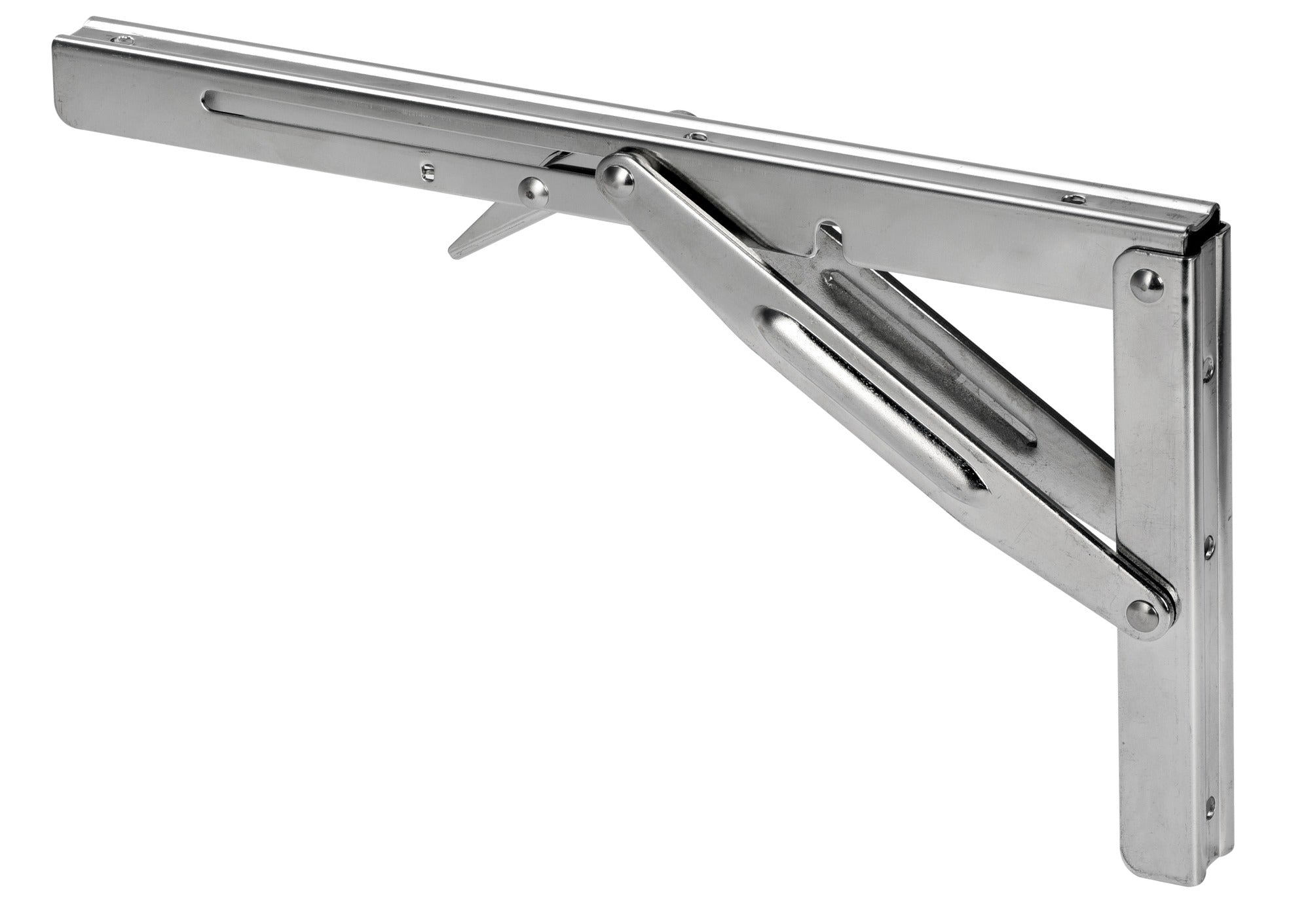 Slip-off foldable arms for tables