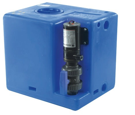 Waste water tank 56 l 12 V + macerator