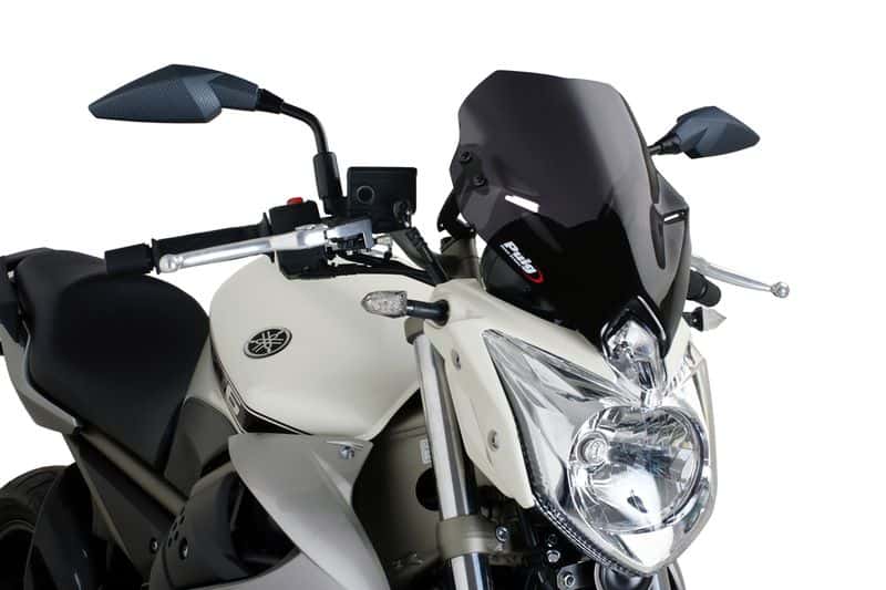 Puig Windshield New Generation Yamaha Xj6 09-16 C/Black