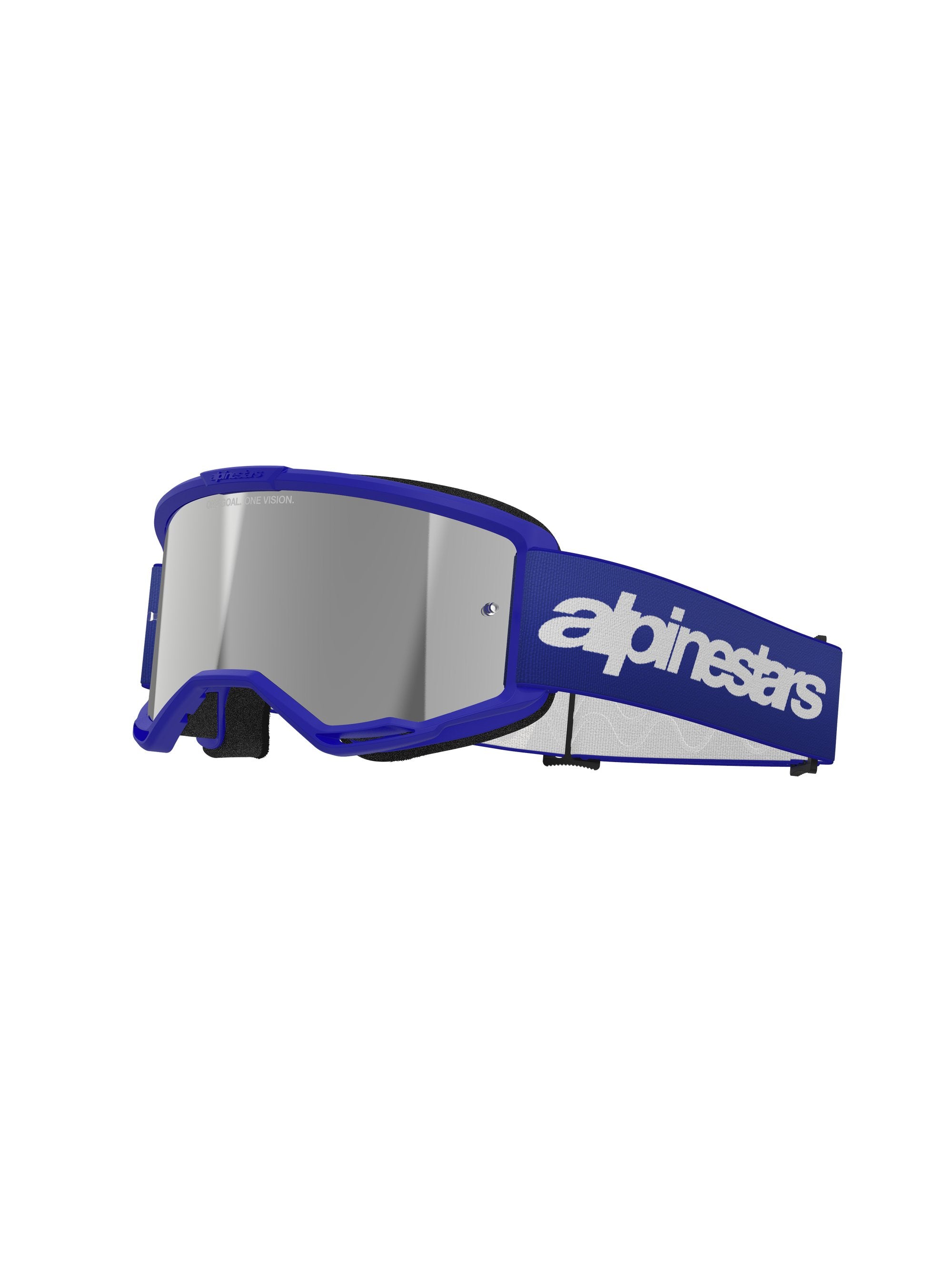 Alpinestars Ajolasit Vision 3 WORDMARK Sininen Peili Hopea