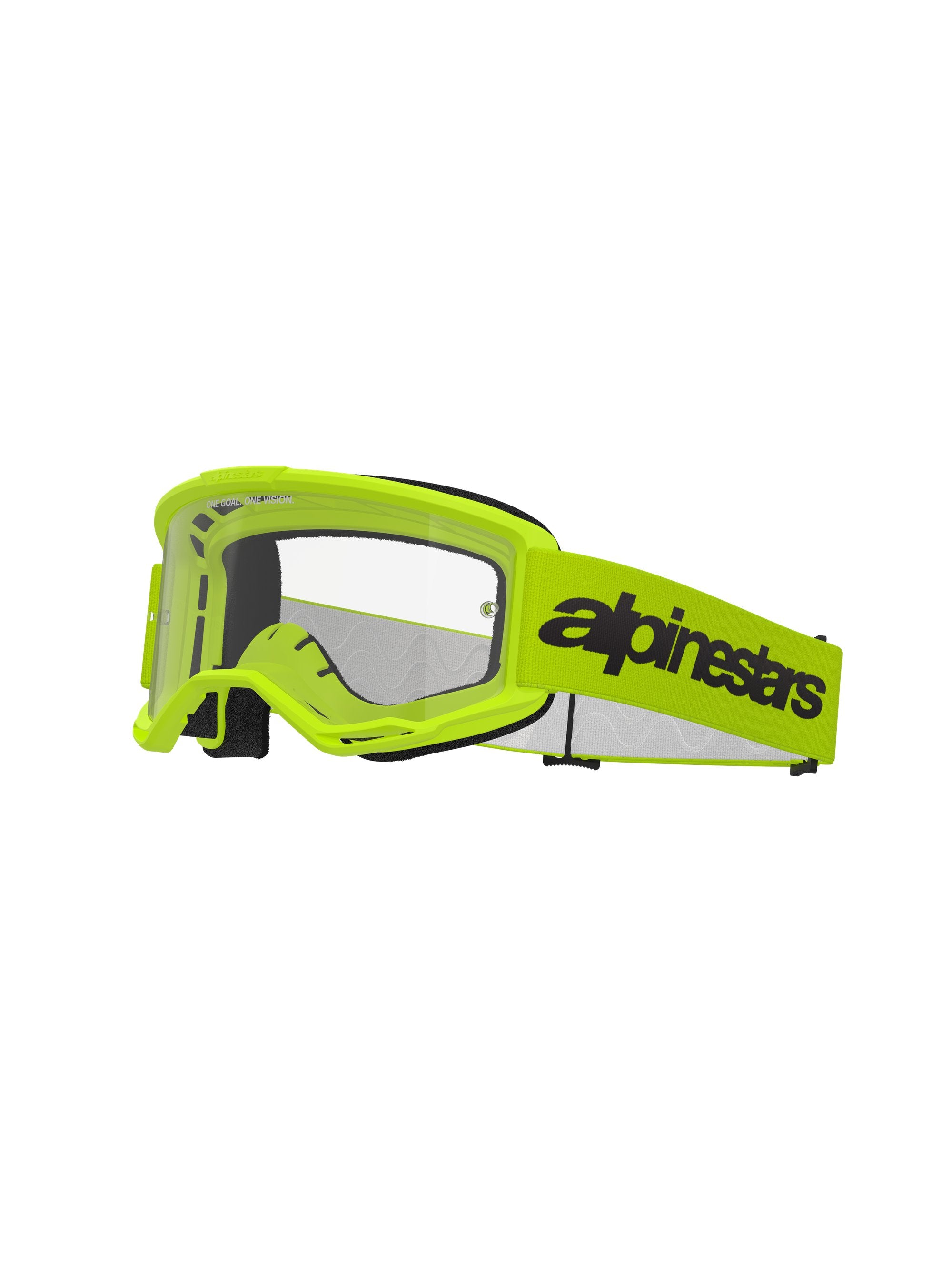 Alpinestars Ajolasit Vision 3 WORDMARK Keltainen Fluo Kirkas