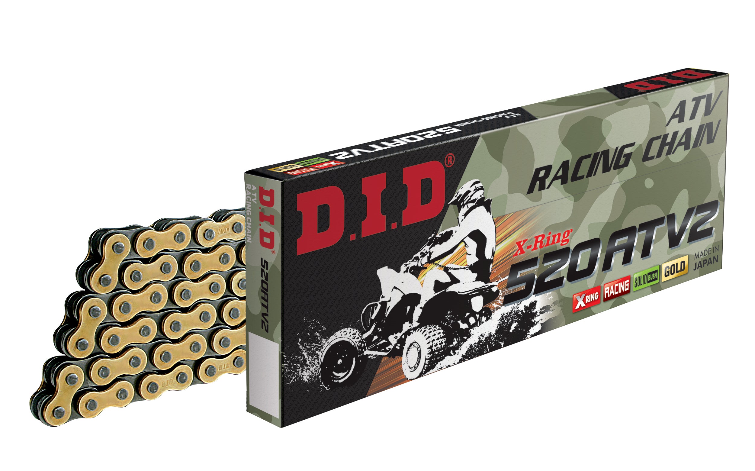 D.I.D 520ATV2 G&B Ketju+Jousil. (FJ)