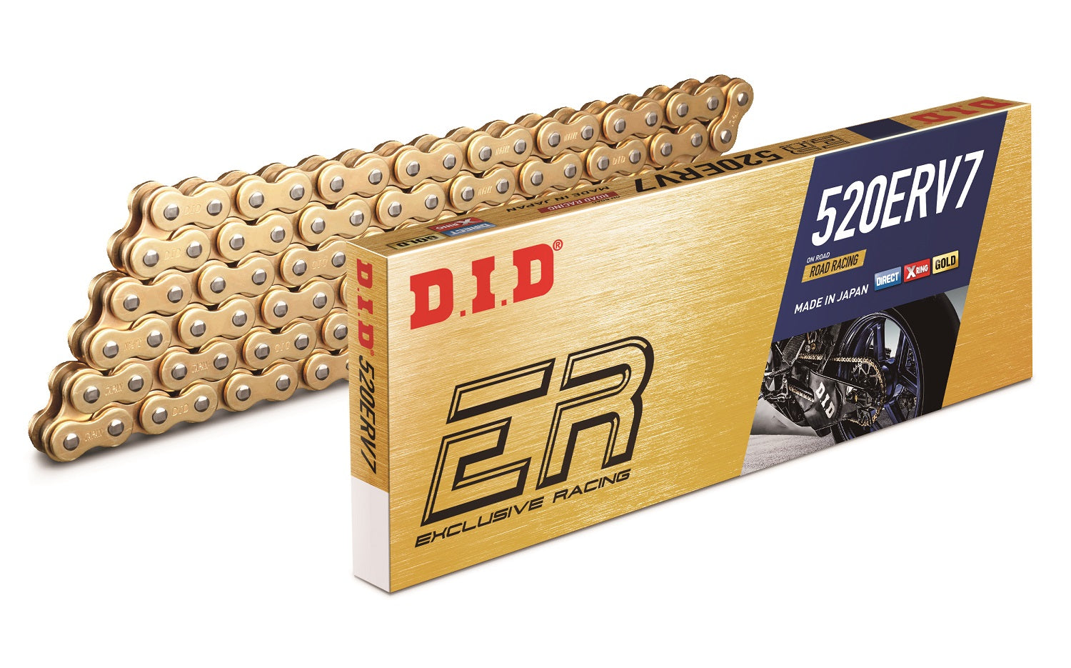 D.I.D 520ERV7 G&G Ketju+Niittil. (ZJ)