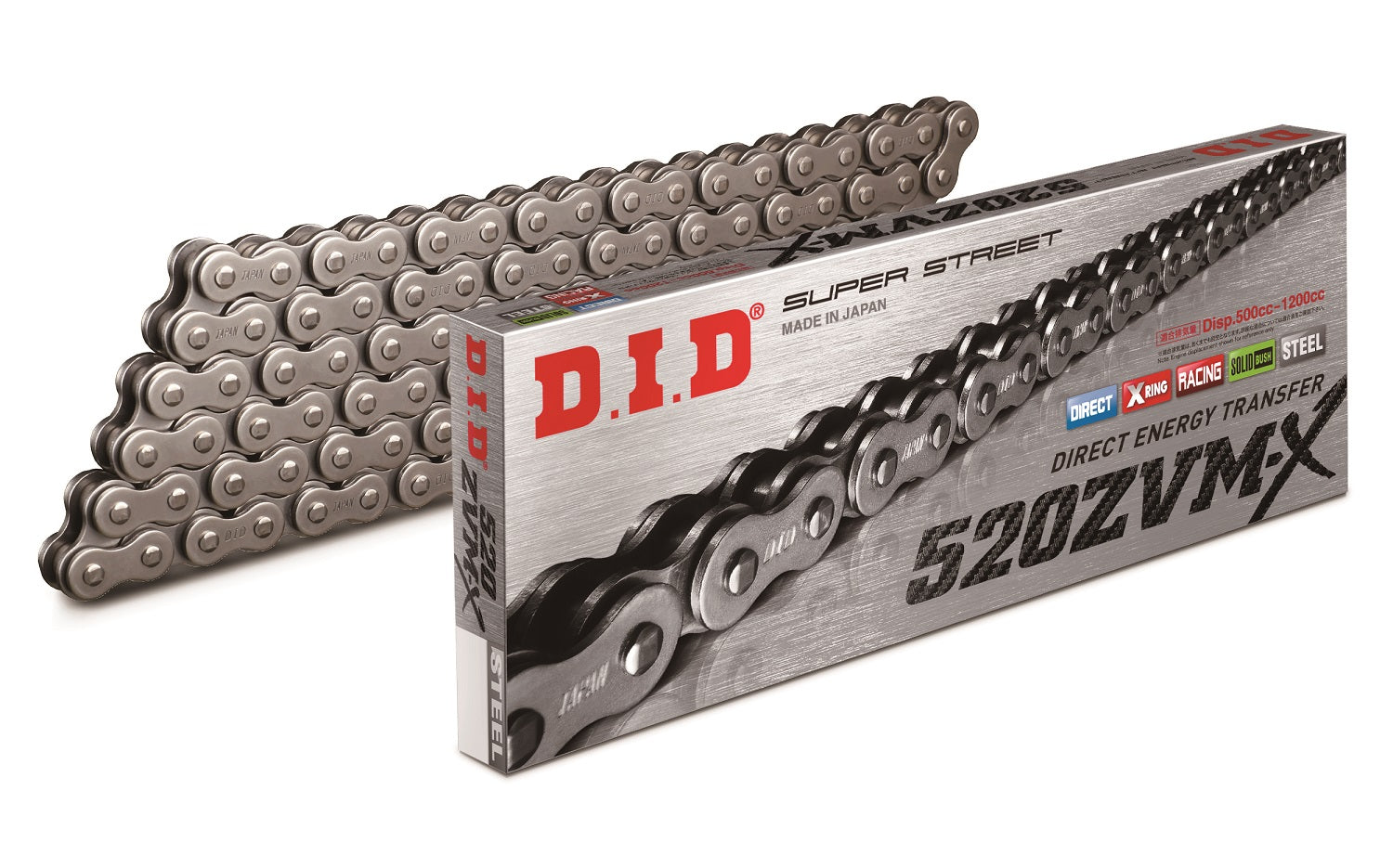 D.I.D 520ZVM-X Ketju+Niittil. (ZJ)