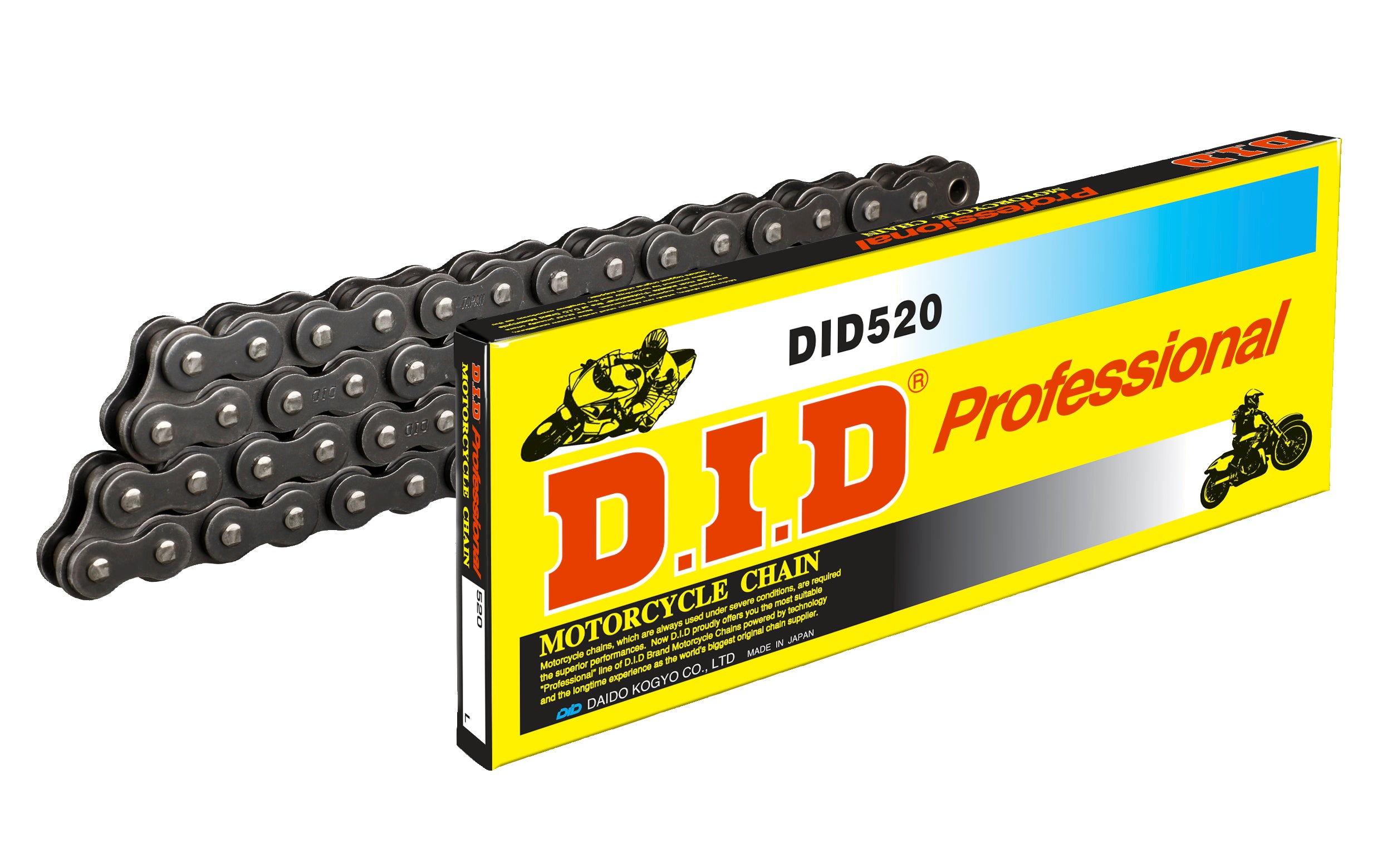 D.I.D 520 Ketju+ketjulukko (RJ)