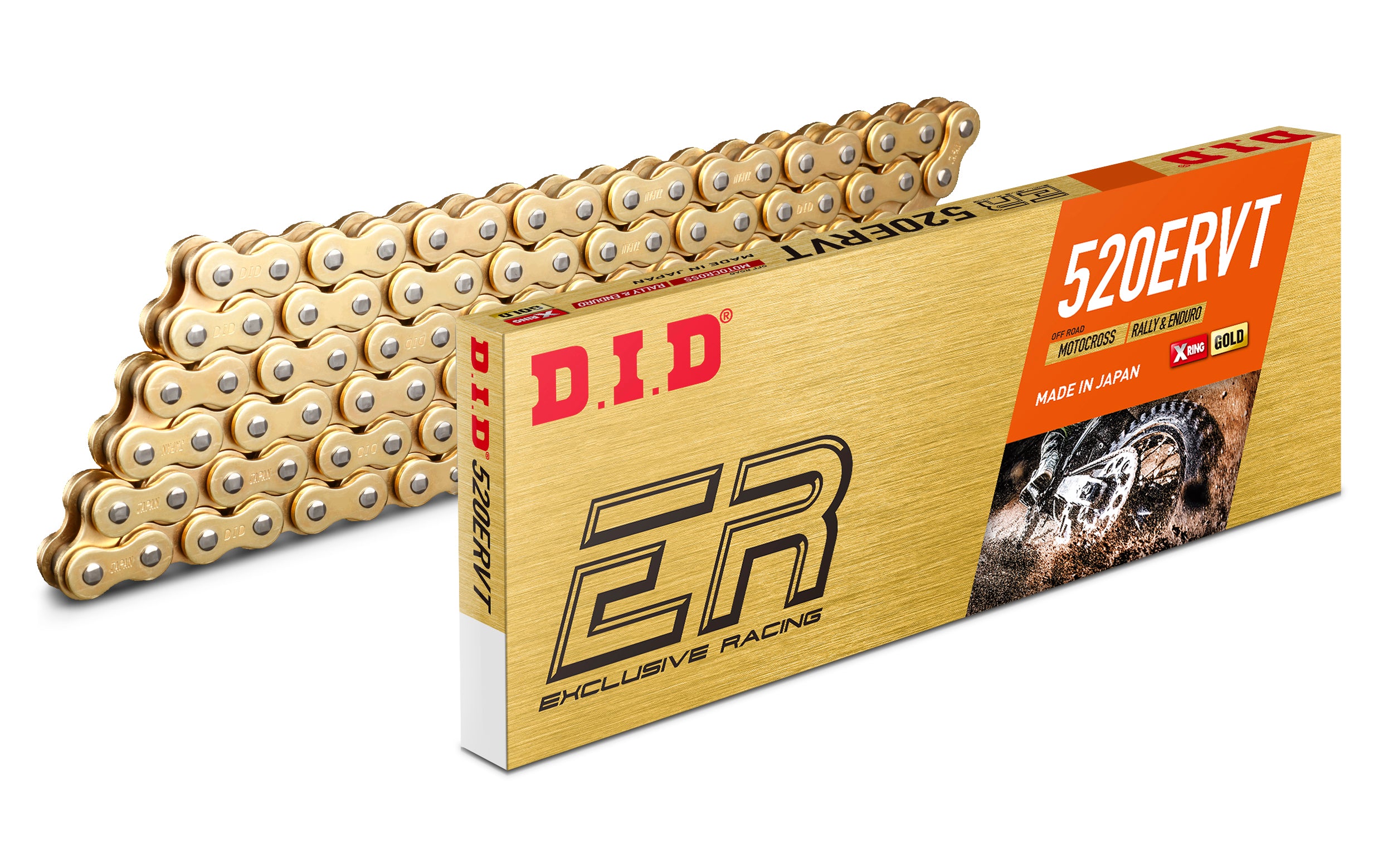 D.I.D 520ERVT G&G Ketju+Jousil. (FJ) (korvaa 520VT2)