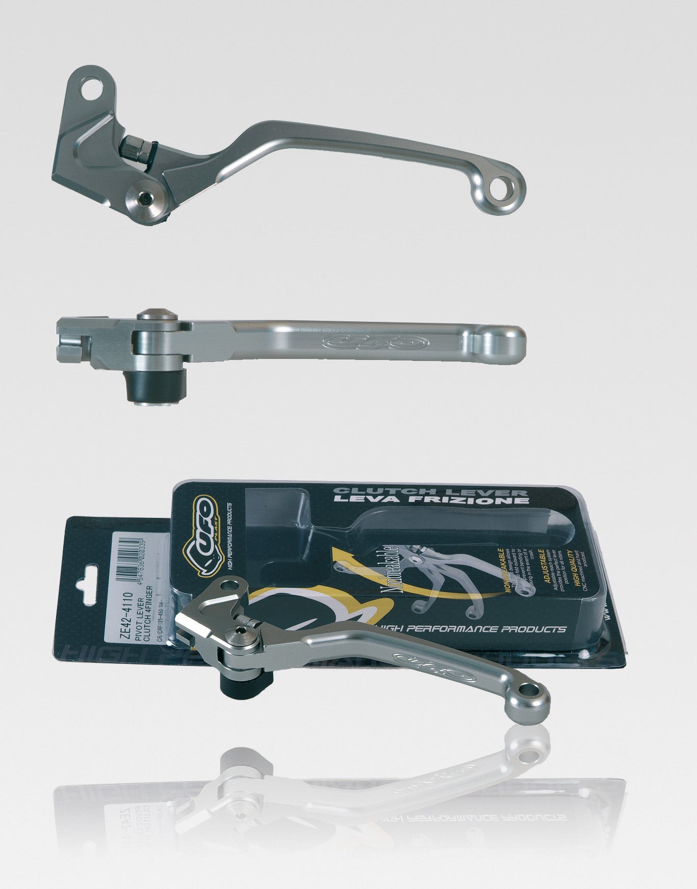 UFO Kytkinvipu 4-sormi nivelellä CR04-07 CRF250 10-.. CRF450 04-20