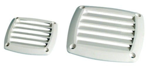 Ritilä musta ABS 125x125