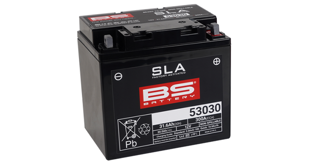BS Battery 53030 (FA) SLA - Sealed & Activated