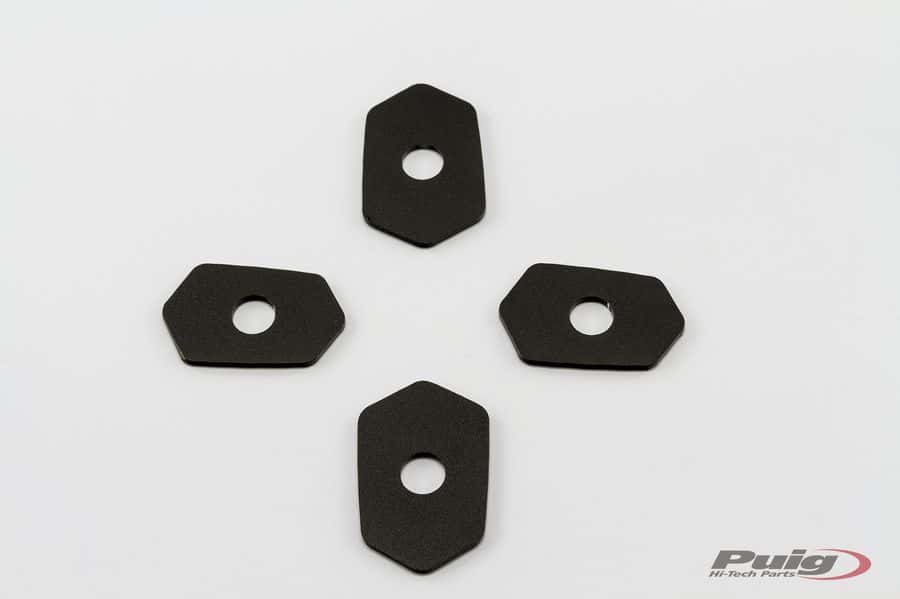 Puig Signals Plate Support By Pair Kawasaki Fairin