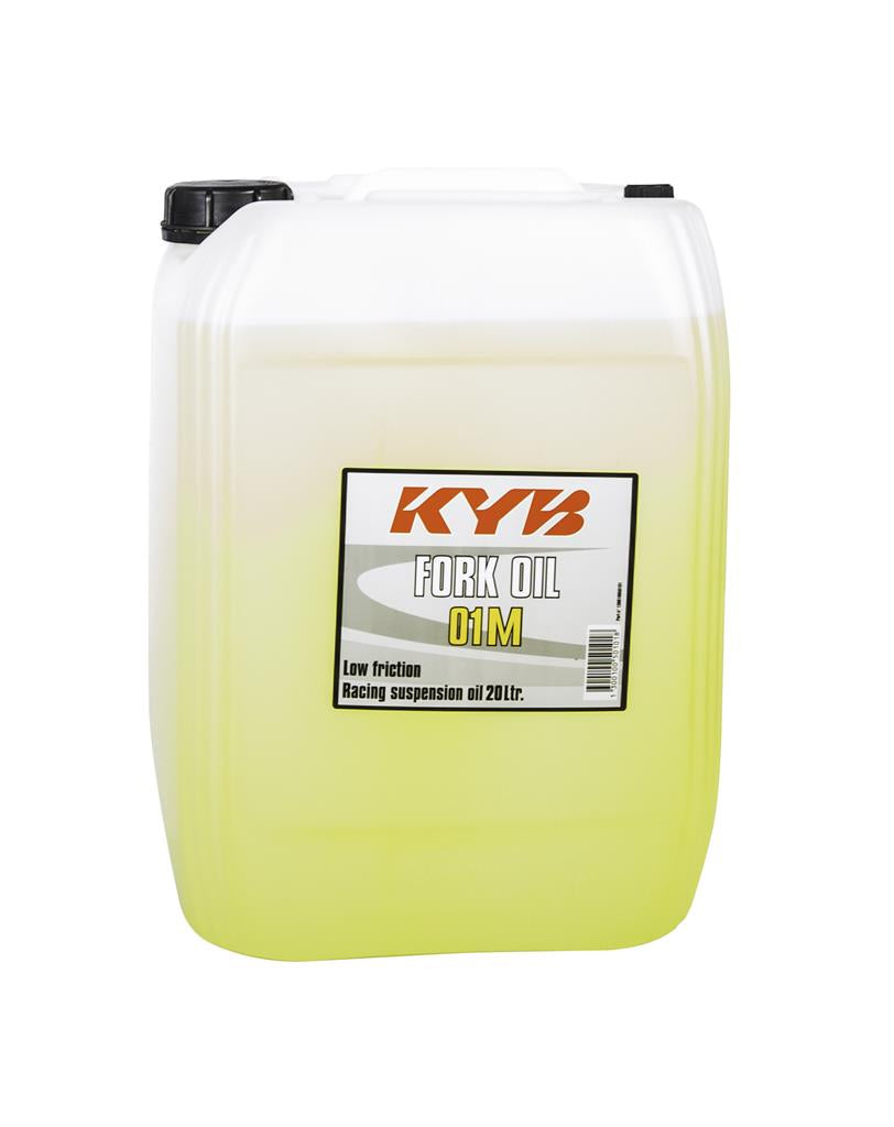 KYB Front Fork KYB Oil 01M 20L replaced with 02M