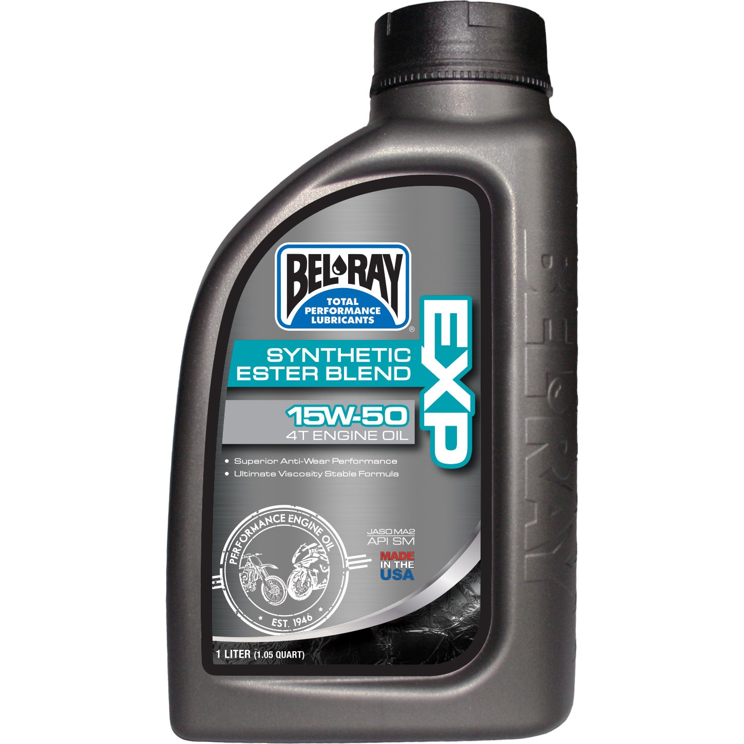 Bel-Ray EXP 15W-50 Synthetic Ester Blend 4T Engine Oil 1L