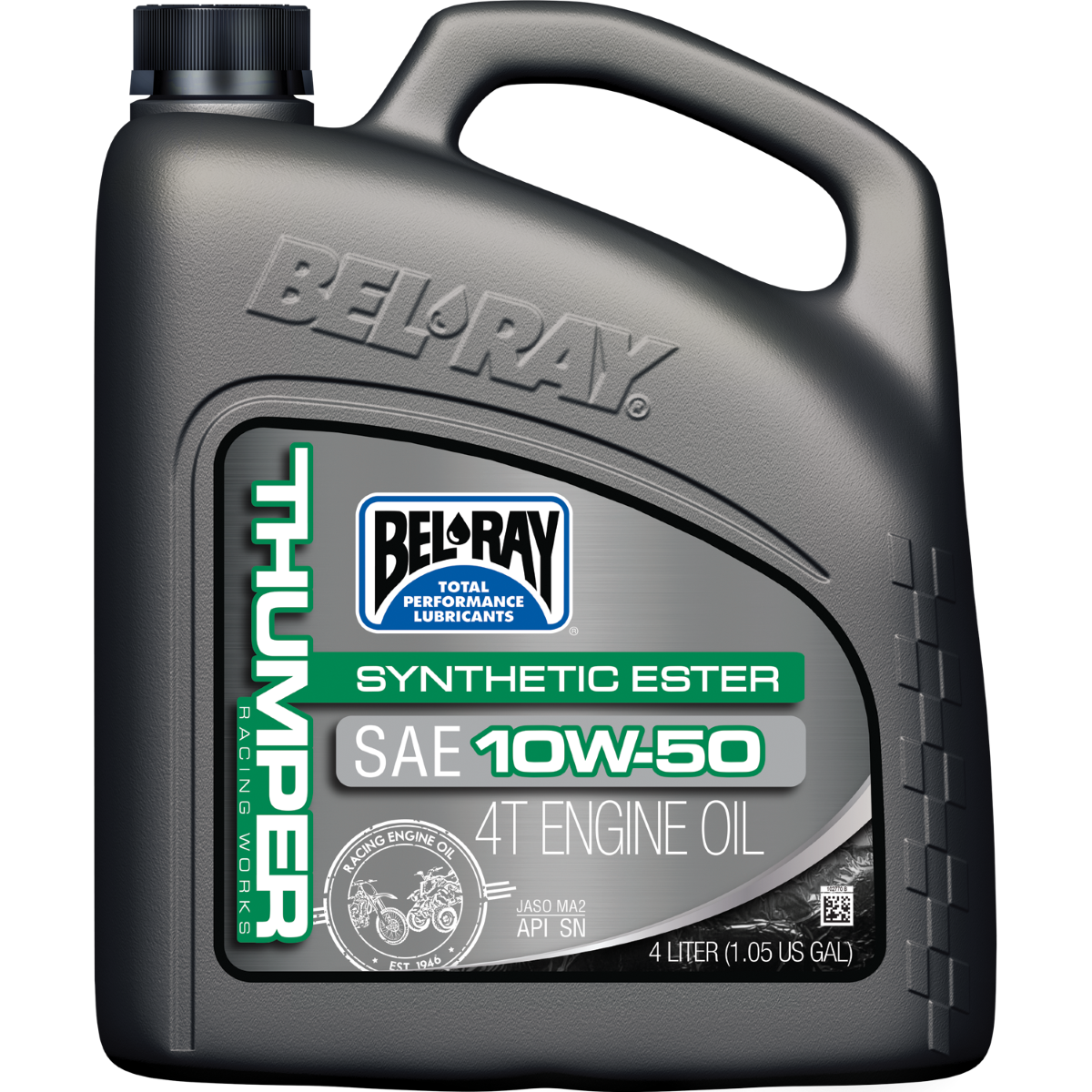 Bel-Ray Thumper® Racing Works 10W-50 Synthetic Ester 4T Engine Oil 4L
