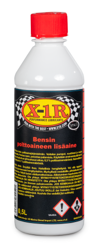 X-1R polttoaineen lisäaine + booster (bensiini) 500ml