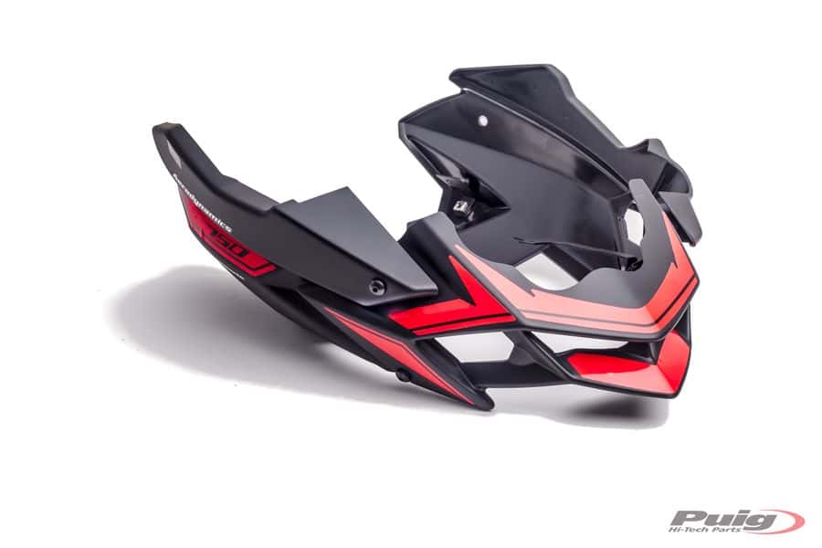 Puig Eng. Spoiler Suzuki Gsr750 11-17 C/Black Matt