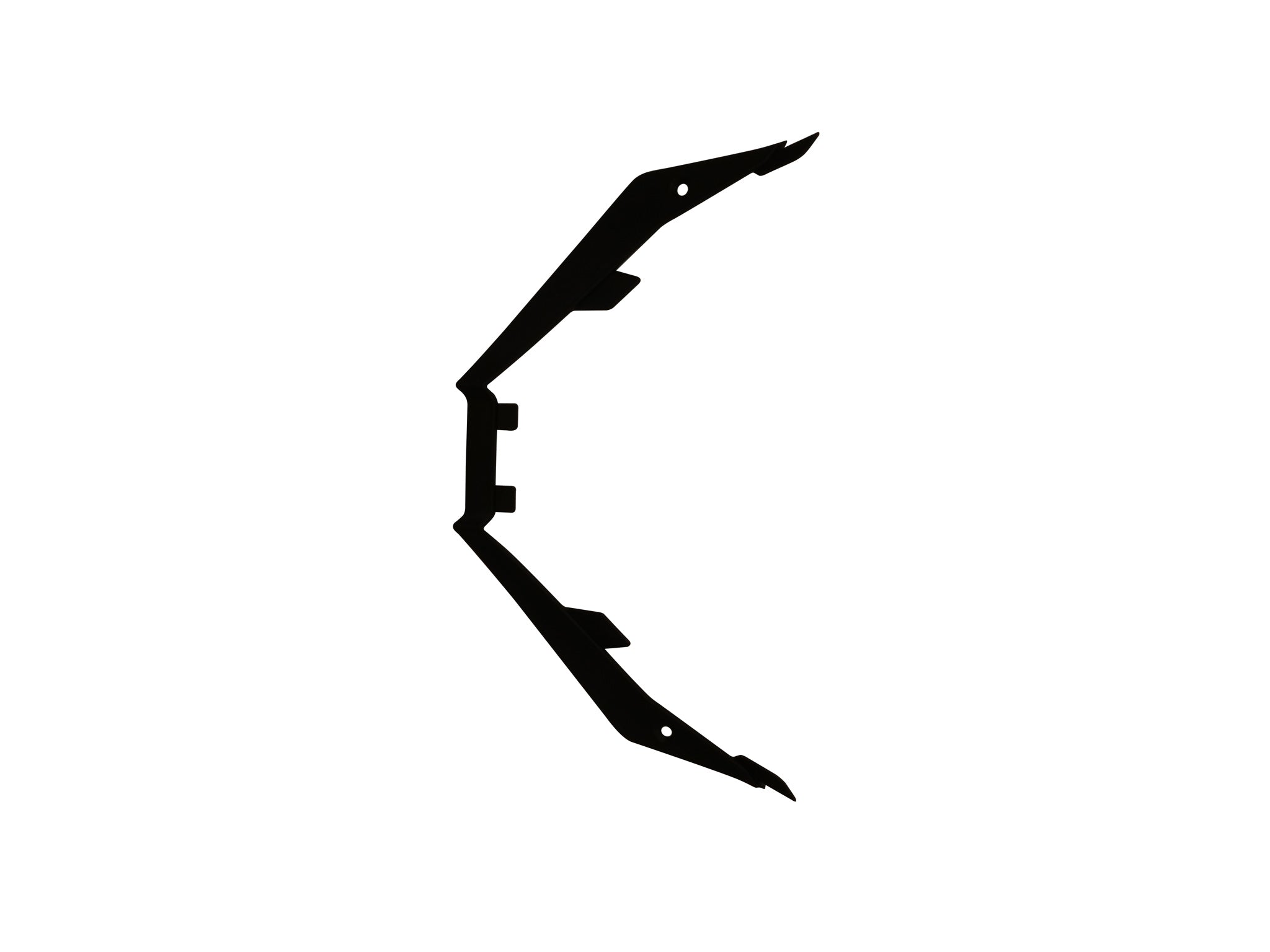 Airoh Twist 2.0 Lipan pidennysosa lyhyt musta