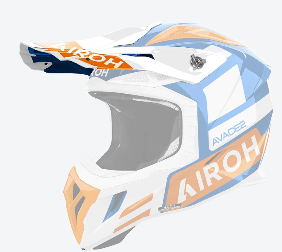 Airoh Aviator Ace 2 Peak Sake Orange gloss