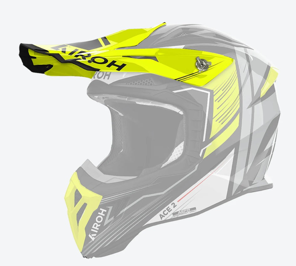 Airoh Aviator Ace 2 Peak Engine Yellow Gloss
