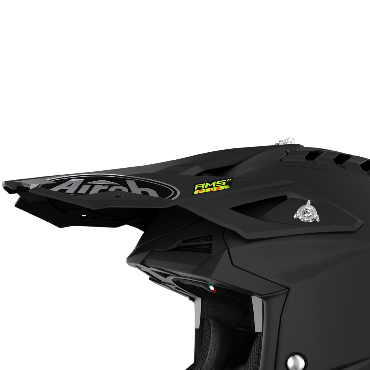 Airoh Aviator 3 Lippa Color musta matta vanha logo