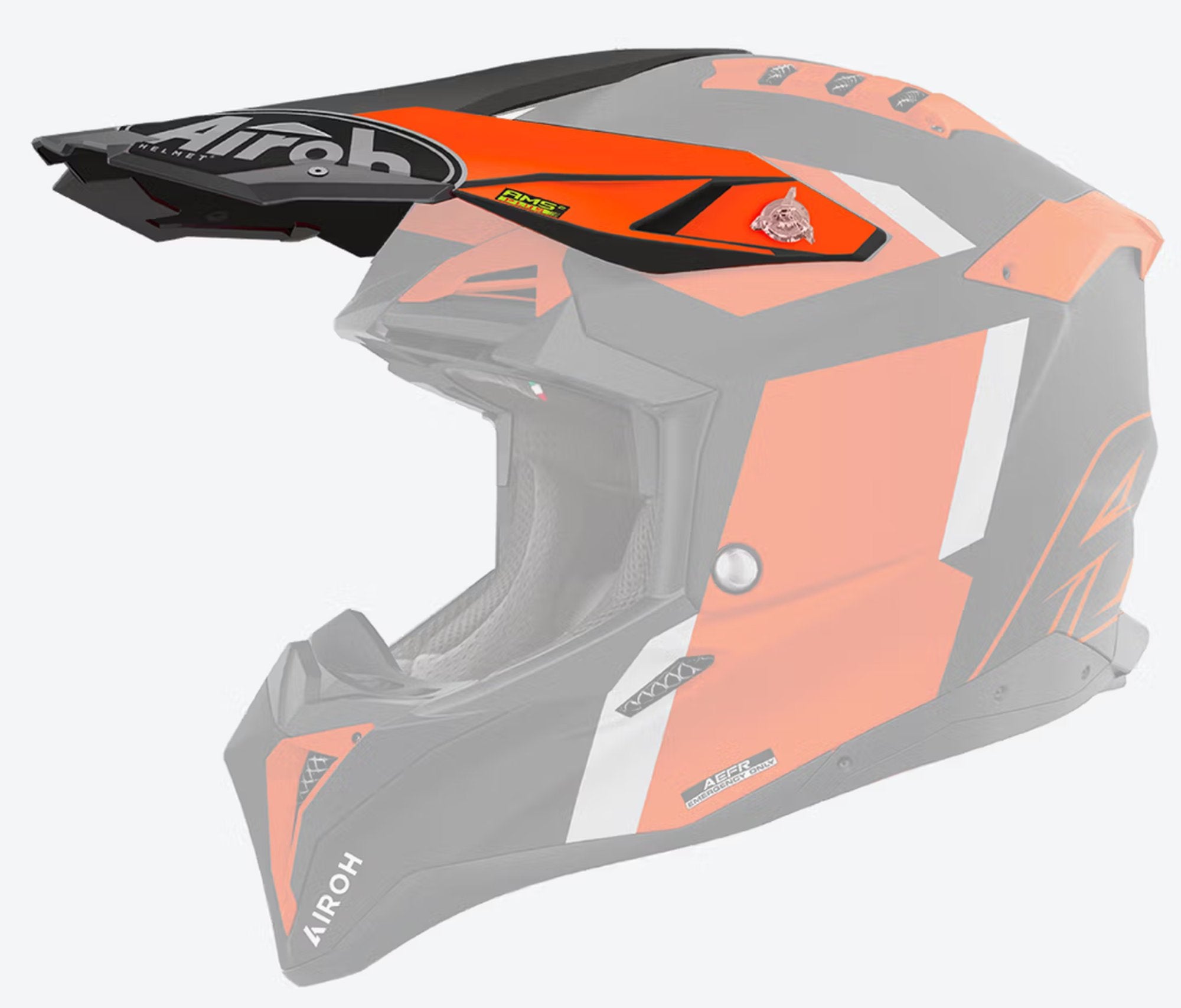 Airoh Aviator 3 Peak Glory Orange Matt