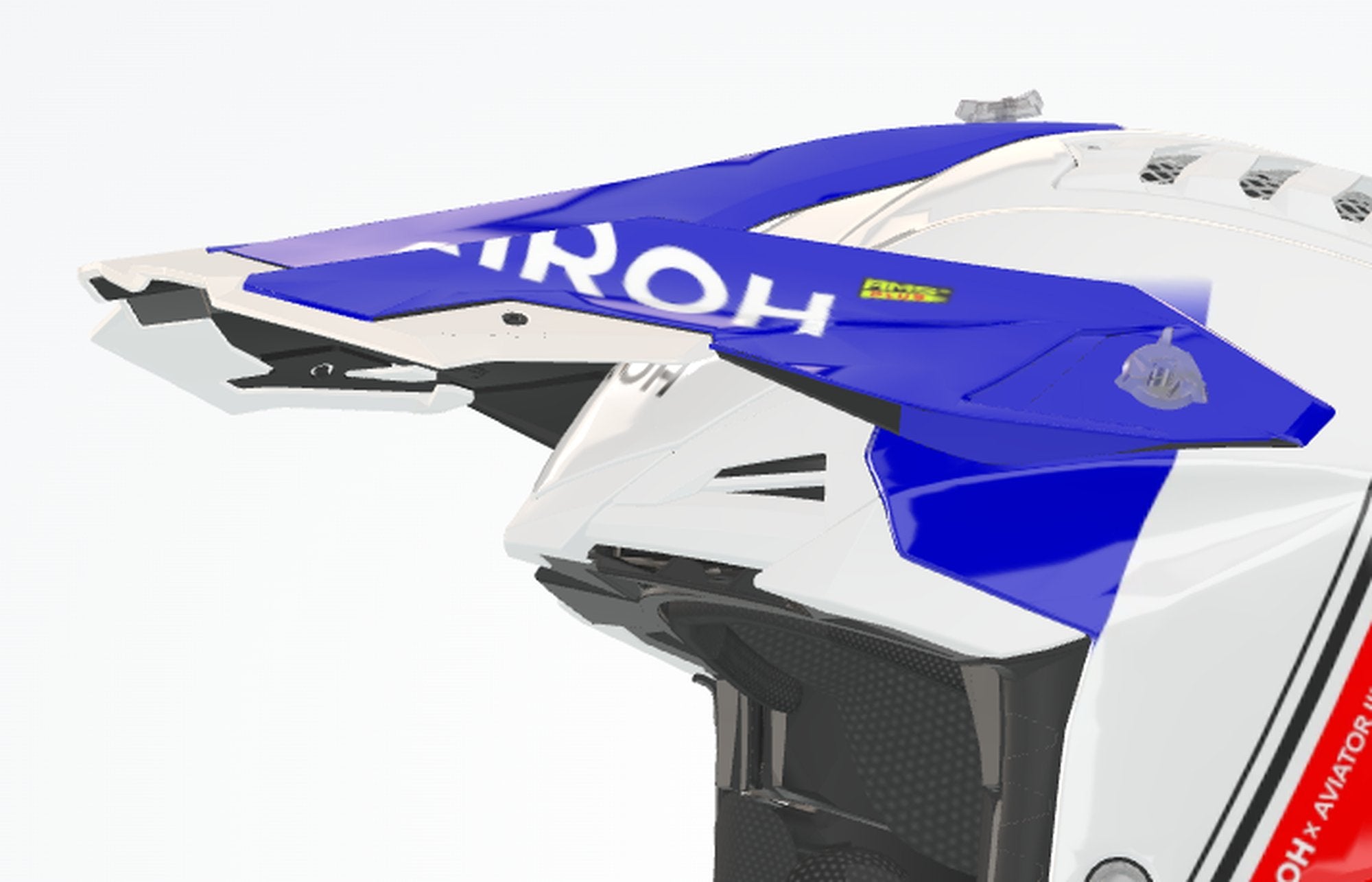 Airoh Aviator 3 Peak Hima Red Gloss