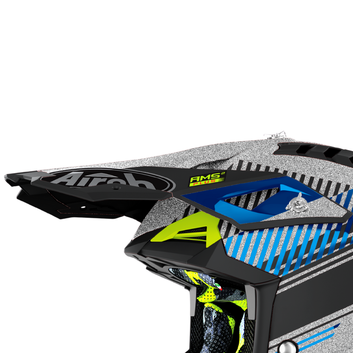 Airoh Aviator 3 Lippa Wave hopea kromi