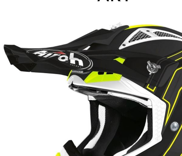 Airoh Aviator Ace Lippa Art black matt