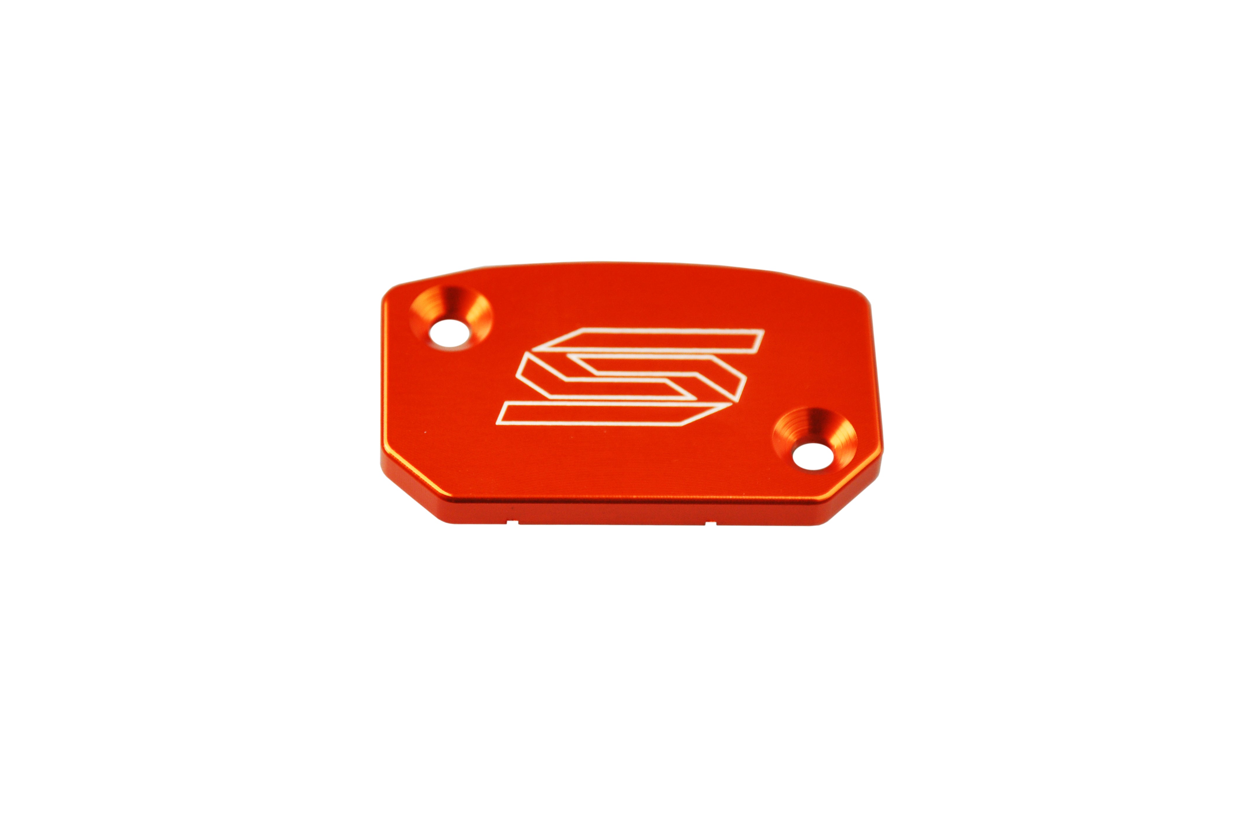 Scar Front Brake Reservoir Cover - Brembo Ktm Husaberg Orange color