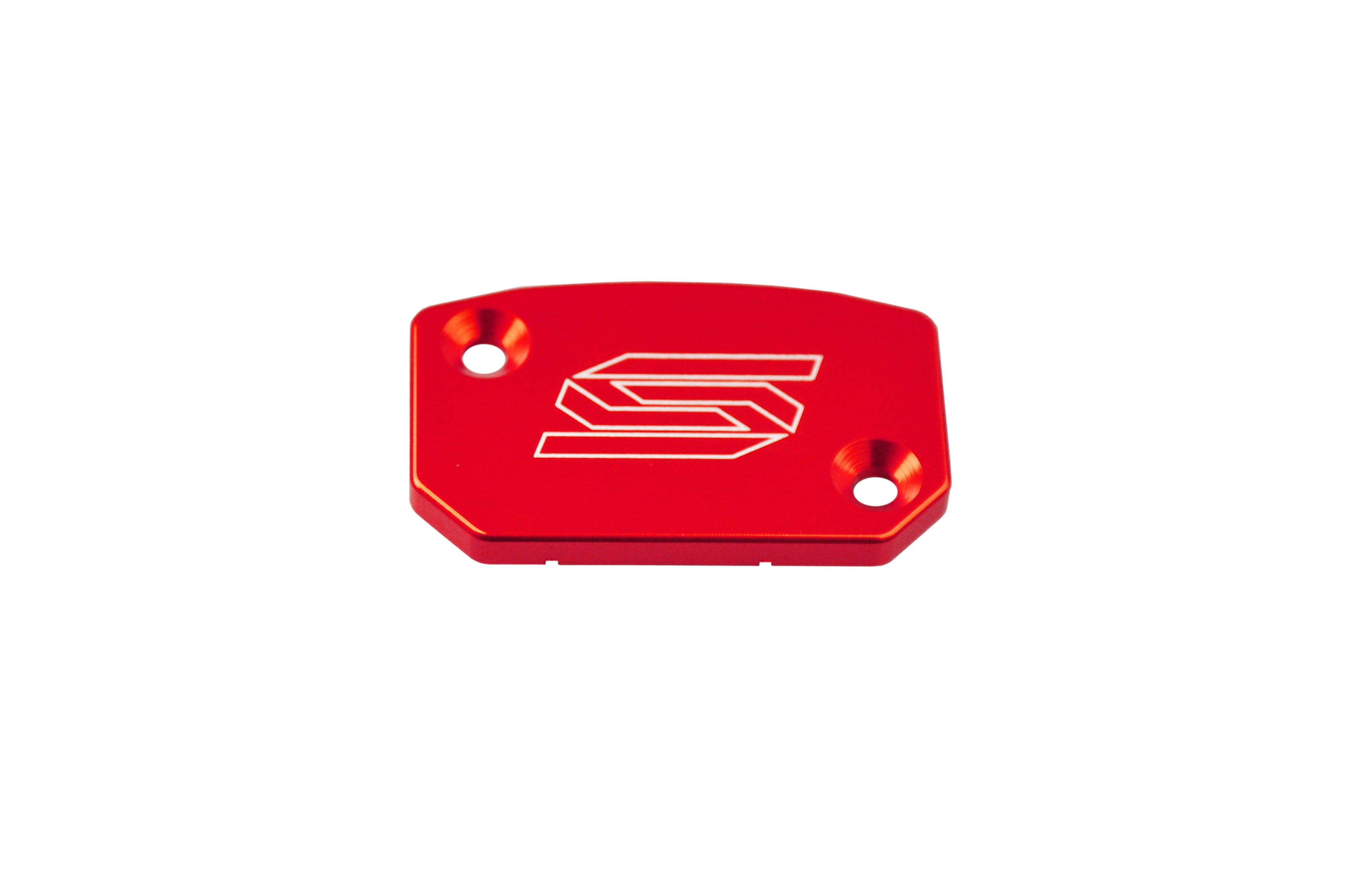 Scar Front Brake Reservoir Cover - Brembo KTM Husqvarna GASGAS - Red color