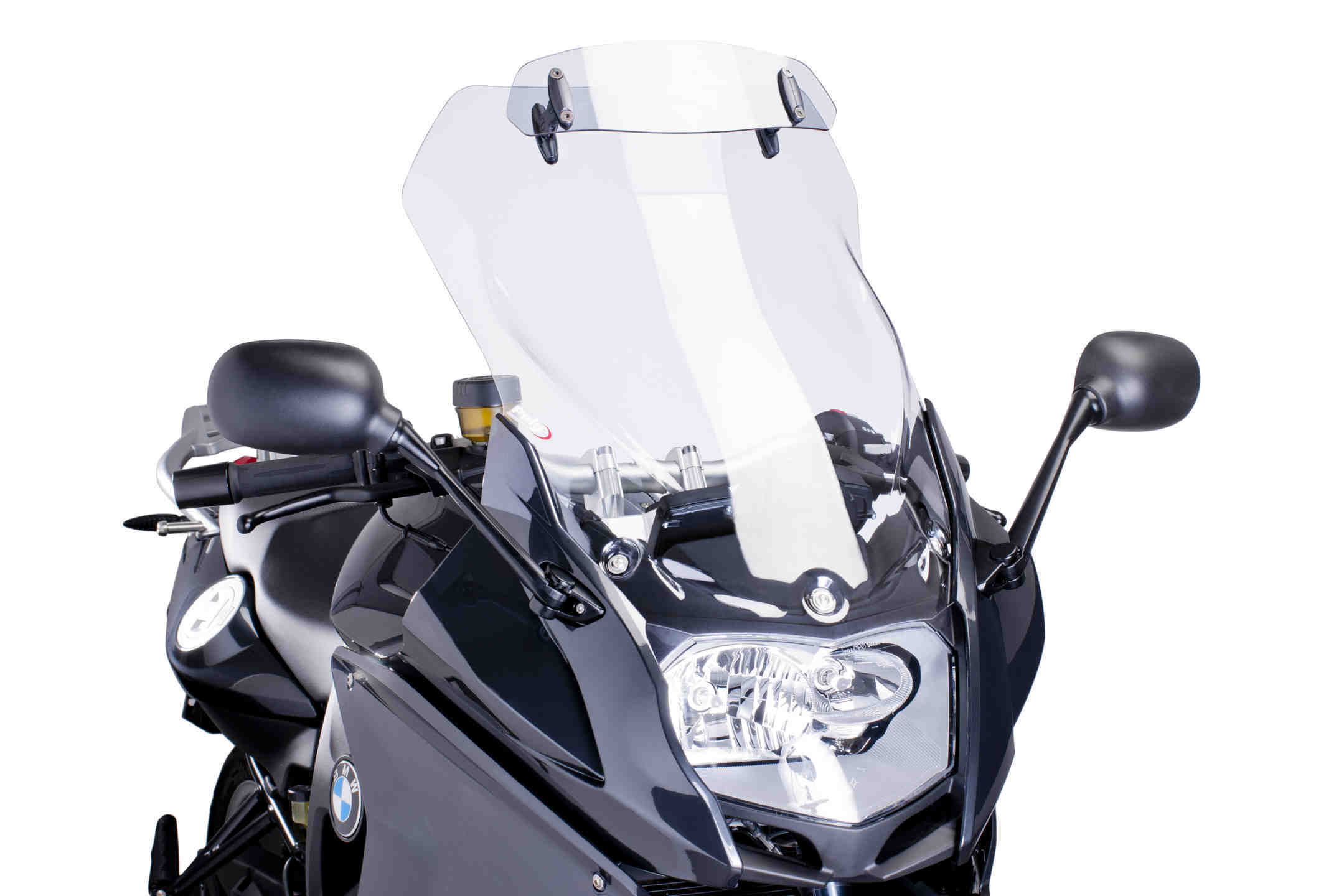 Puig Visor Multi-Adjustable W/Template 325X102Mm C/Clea
