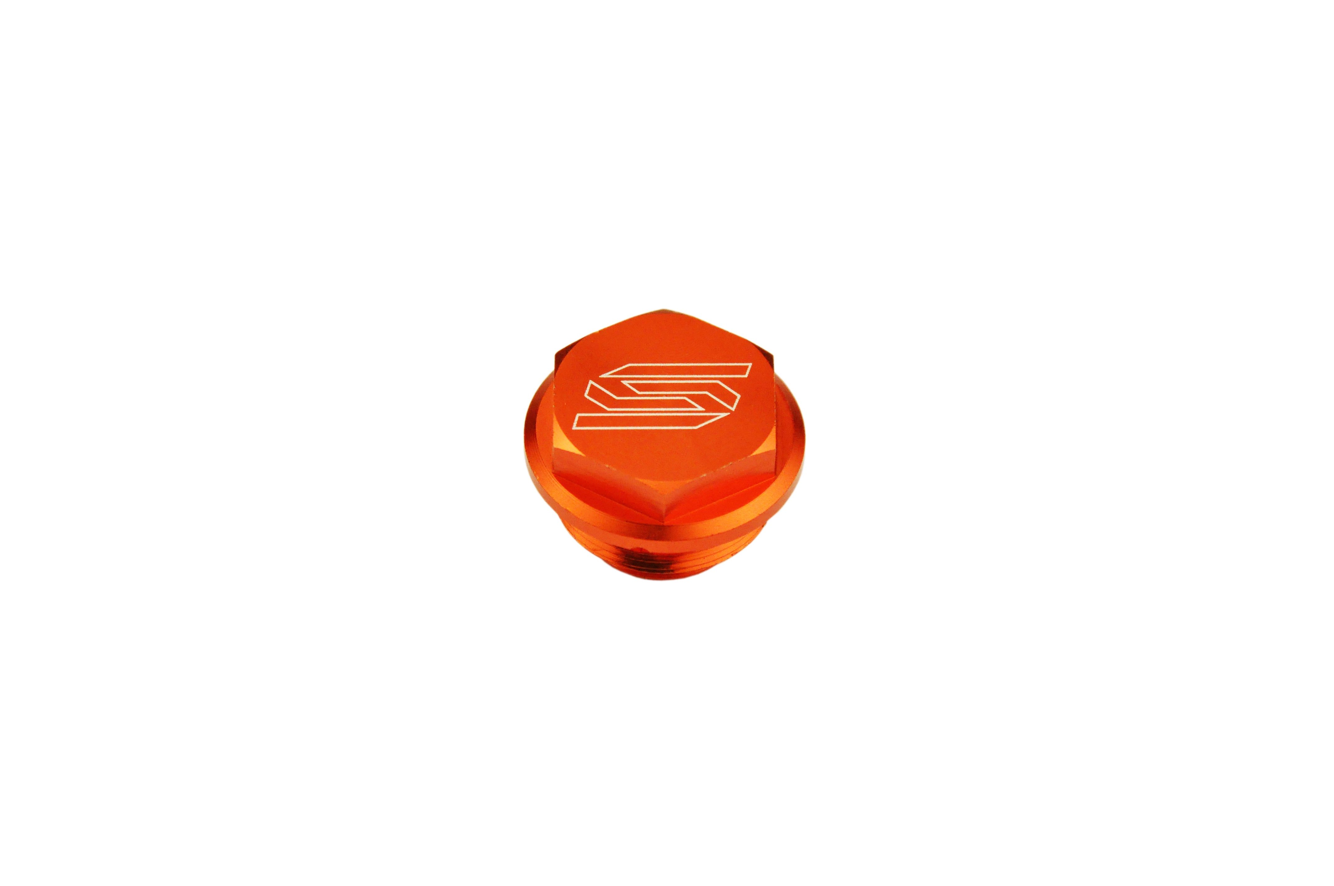 Scar Rear Brake Reservoir Cover - Ktm Orange color