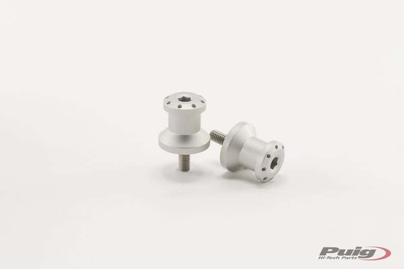 Puig Spools By Pair Hi-Tech Parts Diam.6Mm C/Silver