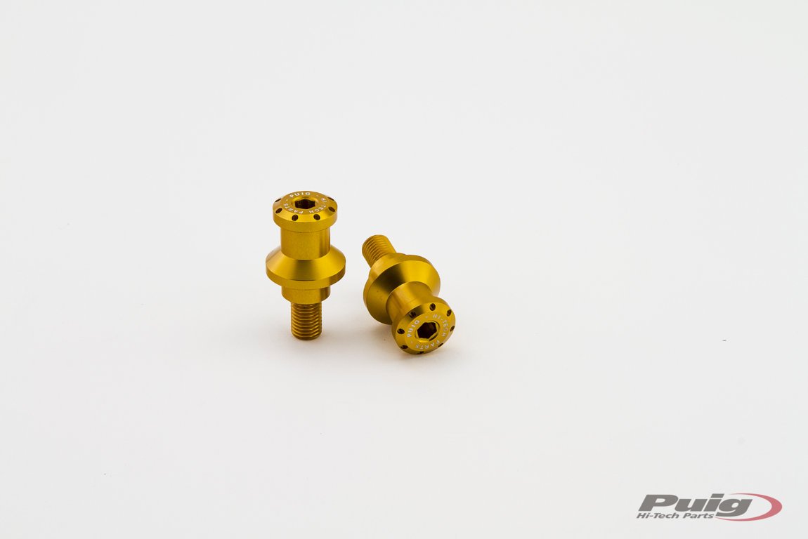 Puig Spools By Pair Hi-Tech Parts Diam.10Mm C/Gold