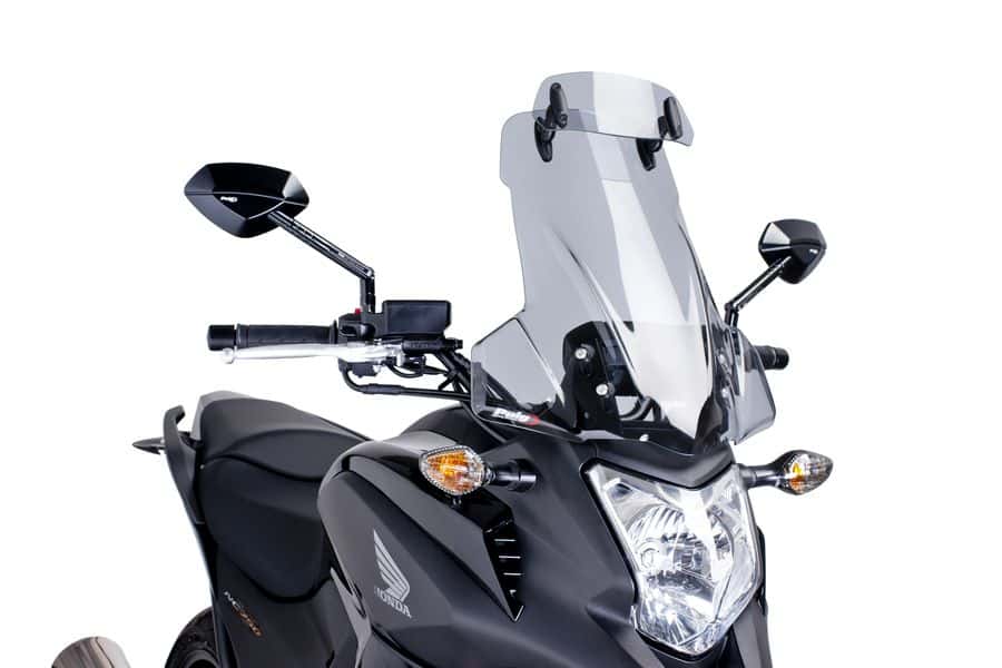 Puig Touring Shields W/Visor Honda Nc700X 12-13 C/Smoke