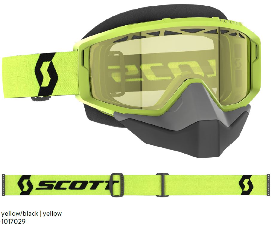 Scott Goggle Primal Snow Cross yellow/black / yellow