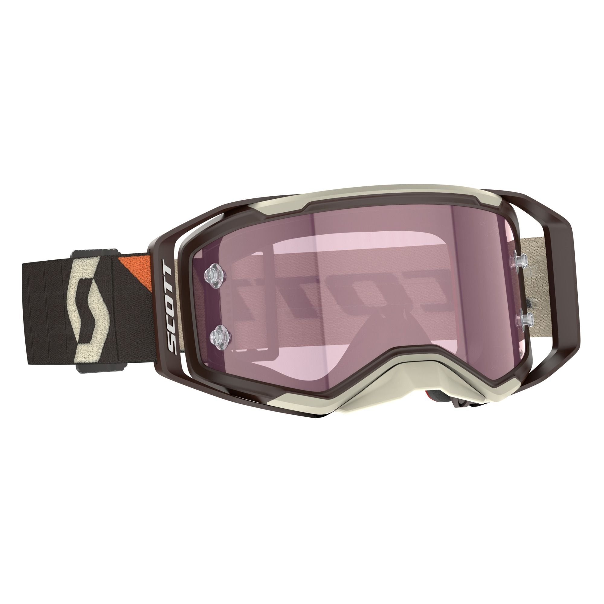 Scott Goggle Prospect 2.0 AMP deep brown/beige rose works