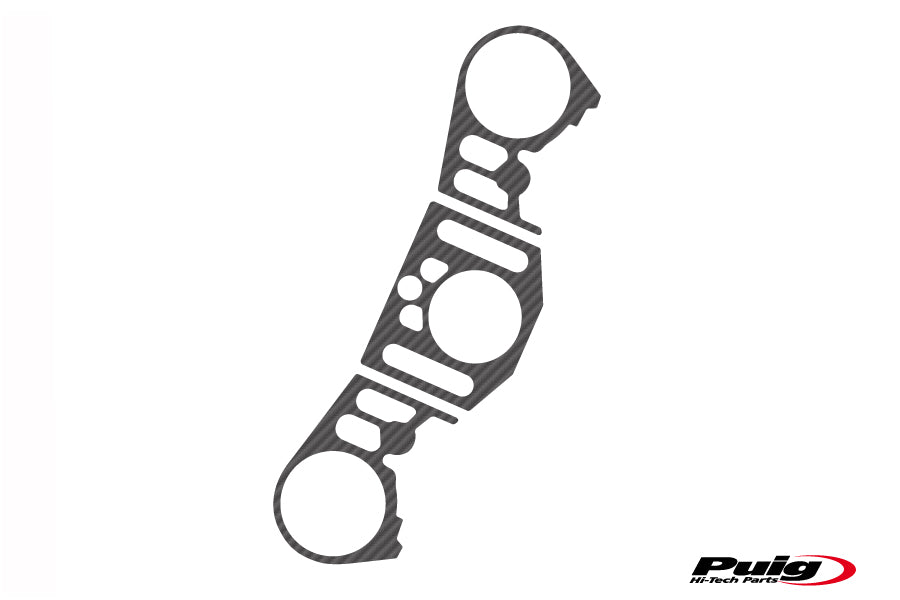 Puig Yoke Protector Carbon Yamaha R1 12-14 C/Carbon