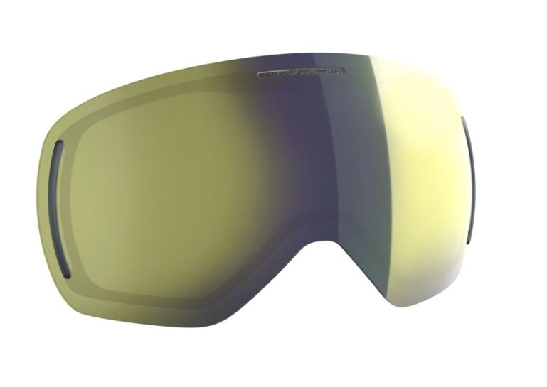 Scott Repl Lens LCG Evo w/ Case enhancer yellow chrome
