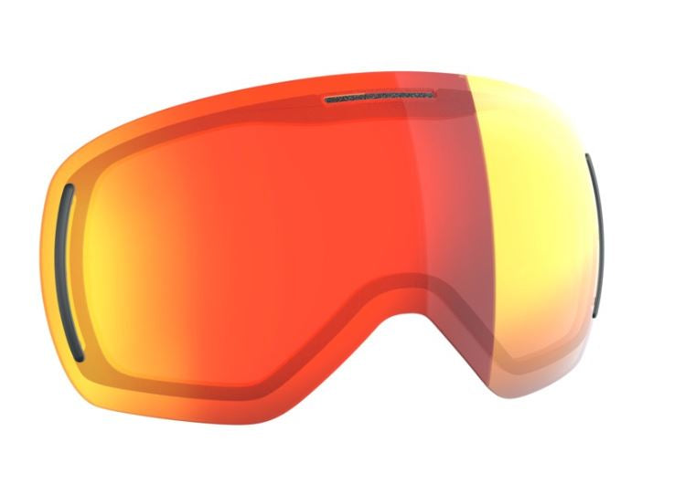 Scott Repl Lens LCG Evo w/ Case enhancer red chrome