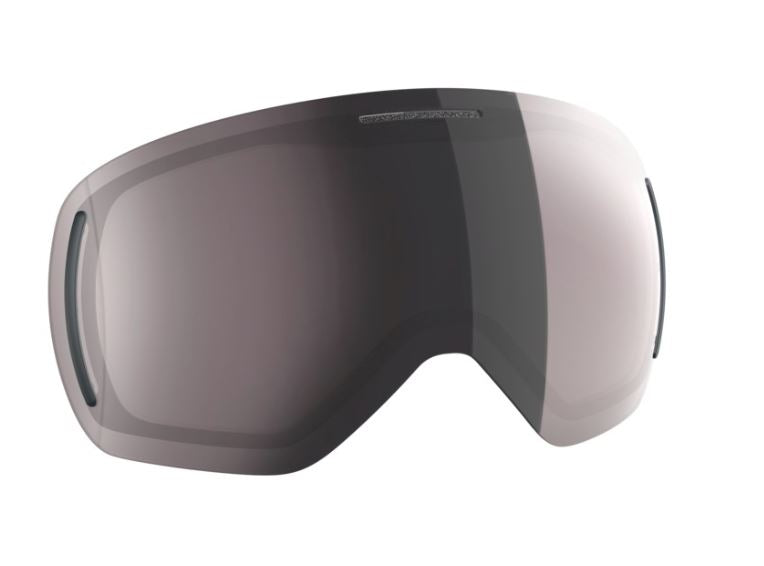 Scott Repl Lens LCG Evo w/ Case enhancer silver chrome