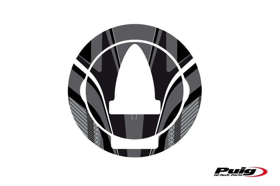 Puig Fuel Cap Cover Radical Aprilia C/Grey