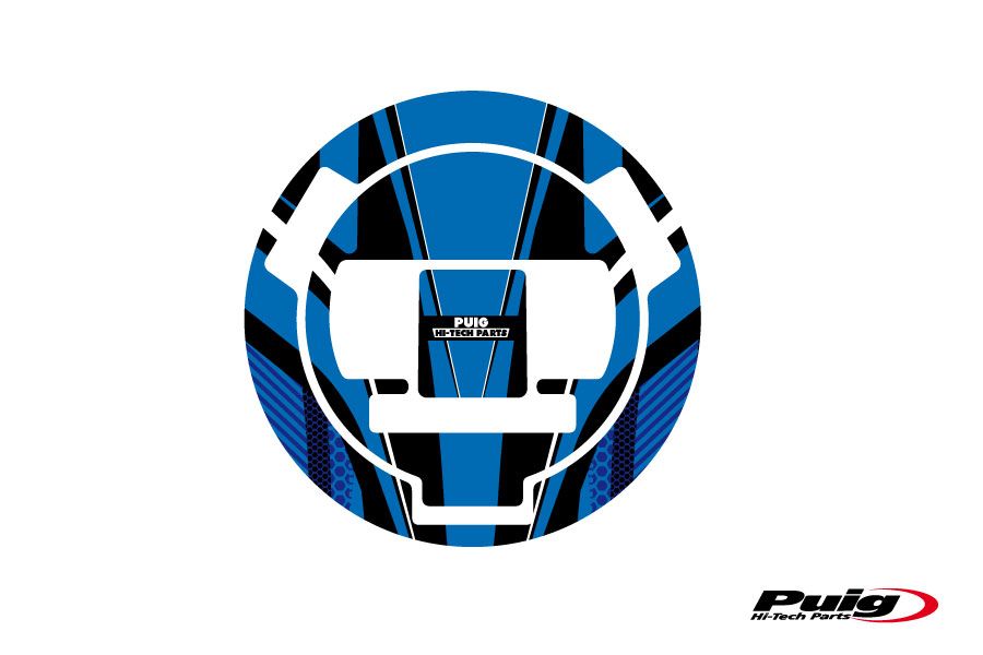 Puig Fuel Cap Cover Radical Bmw C/Blue